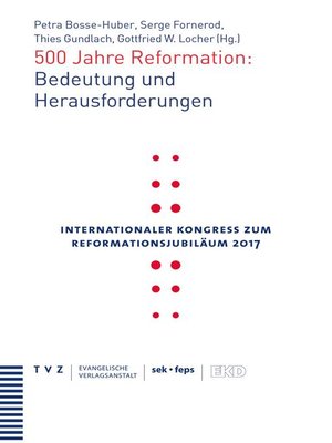 cover image of 500 Jahre Reformation